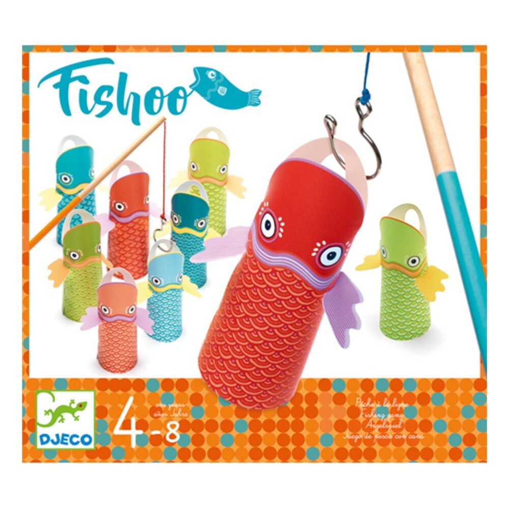 New Sealed Djeco Game Fishoo For Age 4+